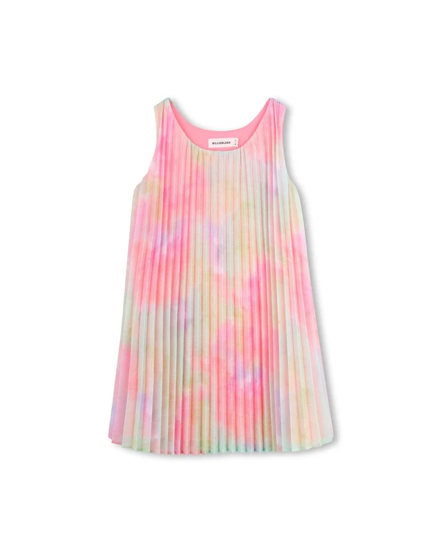 Billieblush Pleated Dress Girl's, Multicolor, 12 Years - Image 1
