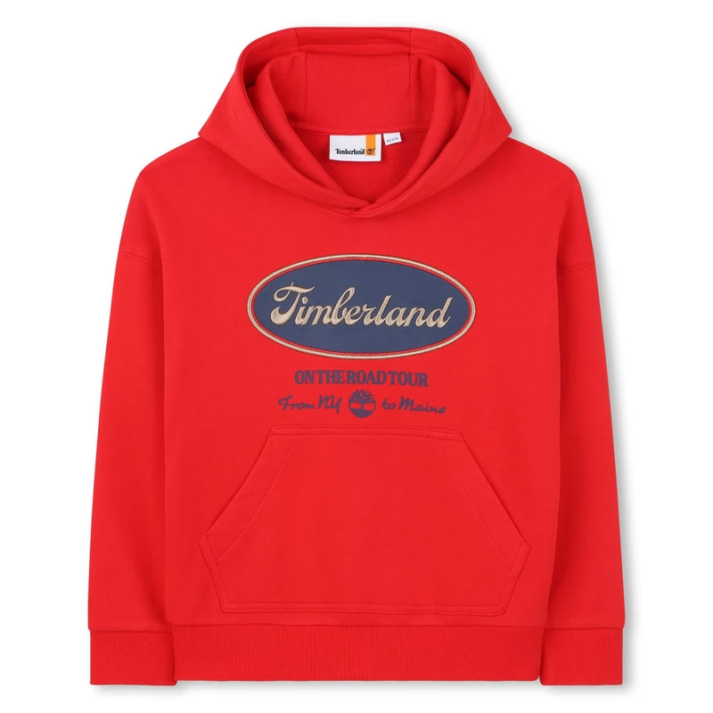 Timberland Hooded Sweatshirt Boy's, Red, 16 Years
