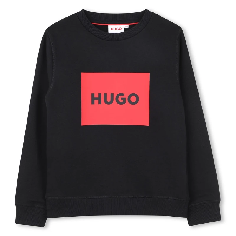HUGO Sweatshirt Boy's, Black, 12 Years