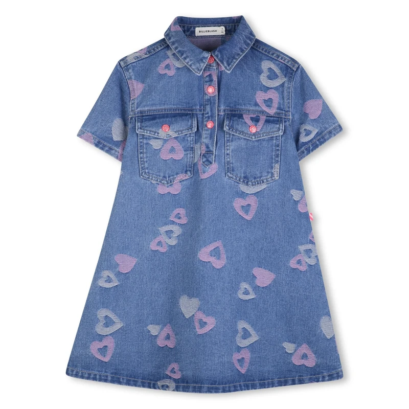 Billieblush Denim Dress Girl's, Blue, 12 Years
