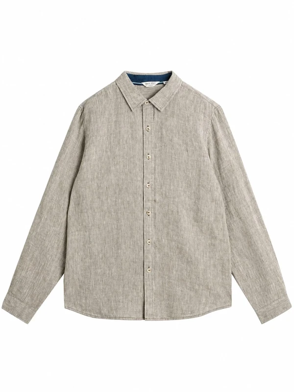 White Stuff Men's Keswick Shirt, Khaki Green, 40