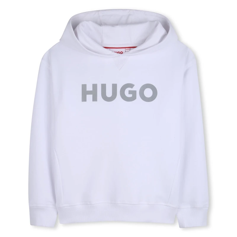 HUGO Hooded Sweatshirt Boy's, White, 12 Years