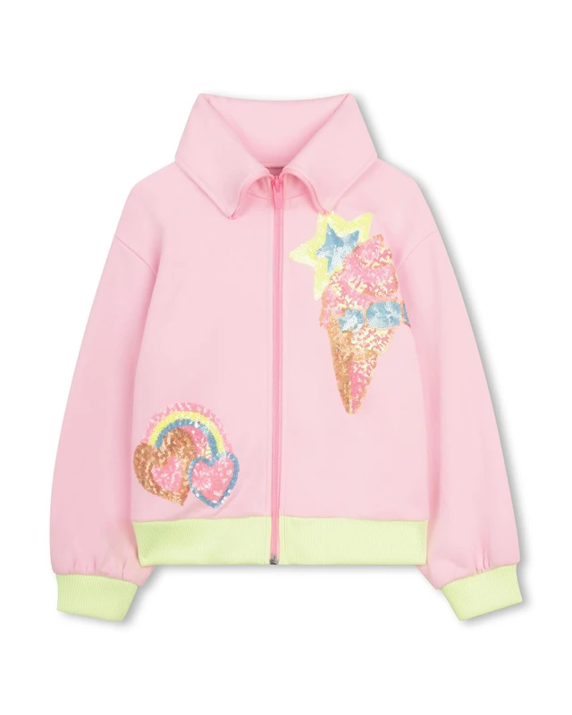 Billieblush Cardigan Sweater Girl's, Red, 8 Years - Image 1