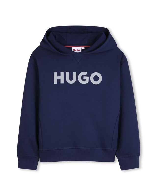 HUGO Hooded Sweatshirt Boy's, Blue, 8 Years