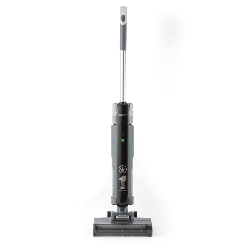 Beldray All-in-One Floor Cleaner – 180W 3-in-1 Cordless Vacuum Cleaner, Mop & Dry Cleaner, Multi-Surface Wet/Dry, Self-Cleaning, Double-Tank System, 25 Min Working Time, Turbo Head, Titanium - Image 1