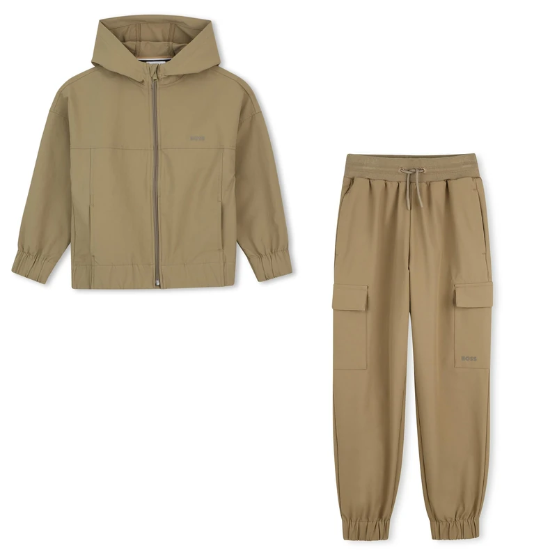 BOSS Cardigan Sweater Boy's, Grey, 8 Years