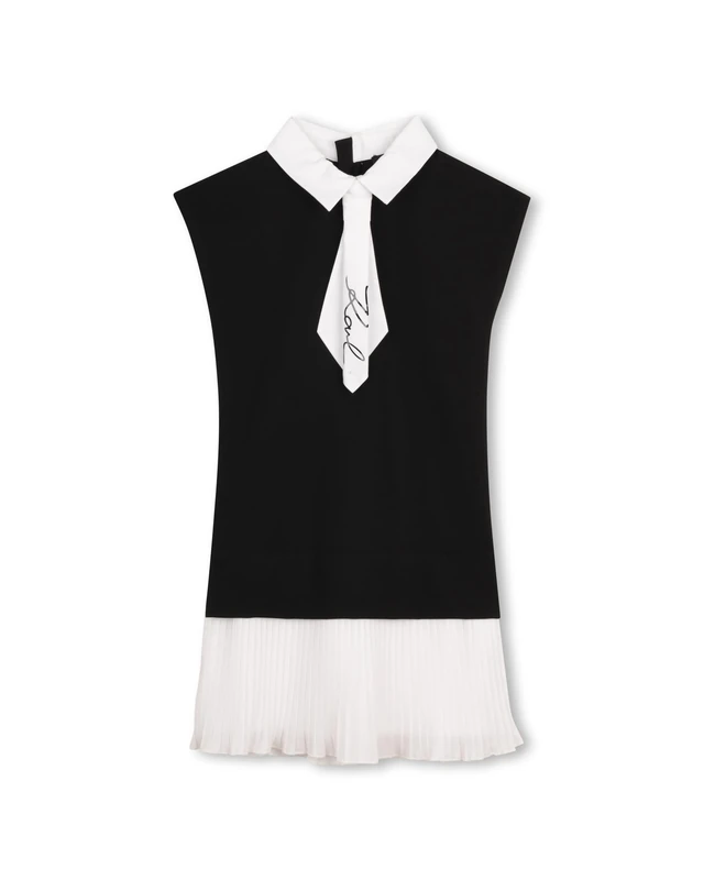 Karl Lagerfeld Dress Girl's, Black, 10 Years