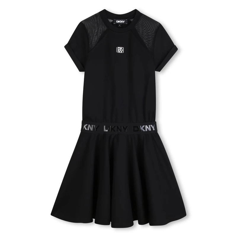 DKNY Dress Girl's, Black, 12 Years