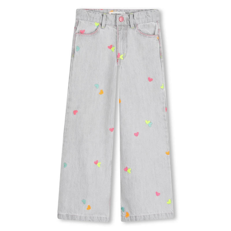 Billieblush Denim Trousers Girl's, Grey, 10 Years