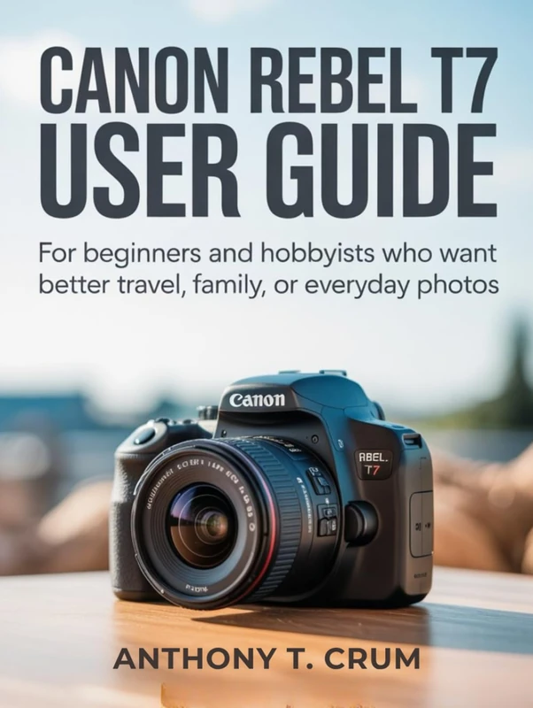 Canon Rebel T7 User Guide: For Beginners and Hobbyists Who Want Better Travel, Family, or Everyday Photos