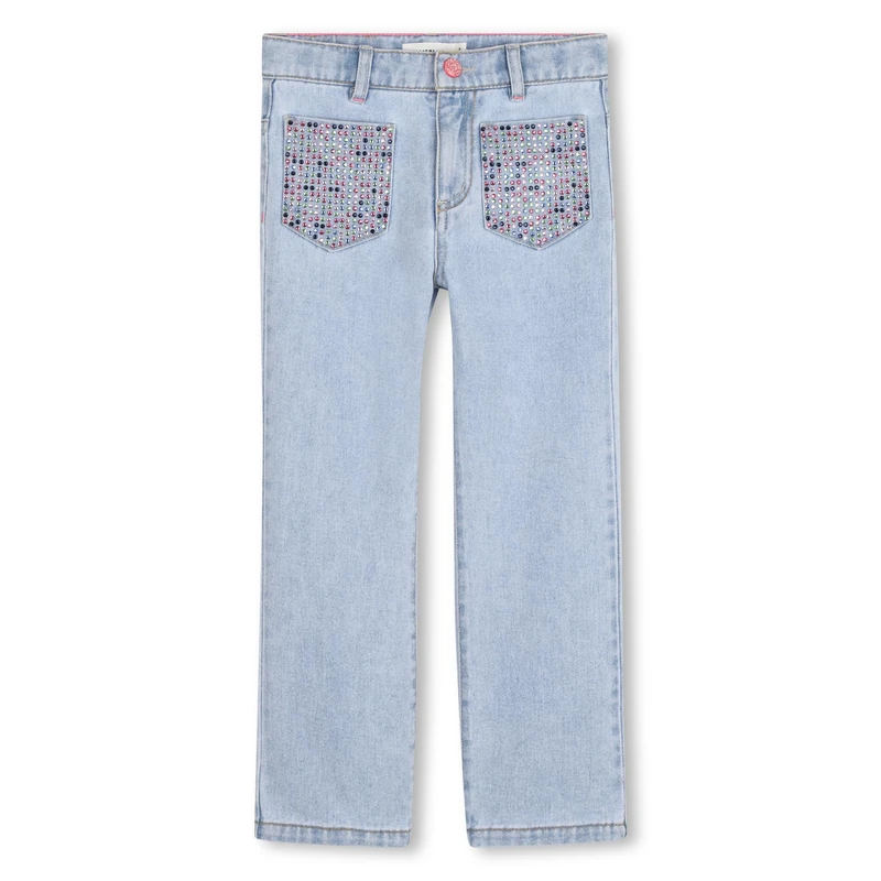 Billieblush Denim Trousers Girl's, Blue, 3 Years