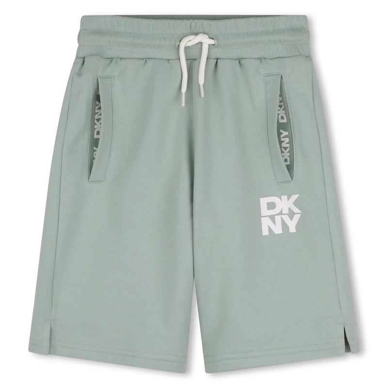 DKNY Bermuda Shorts Boy's, Green, 16 Years