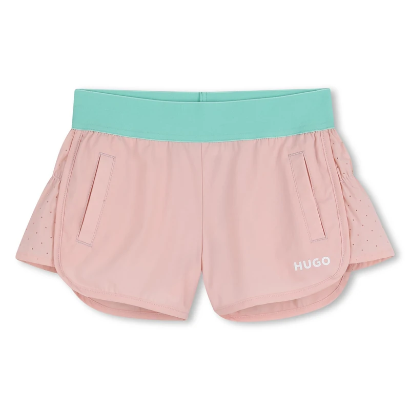 HUGO Shorts Girl's, Pink, 6 Years