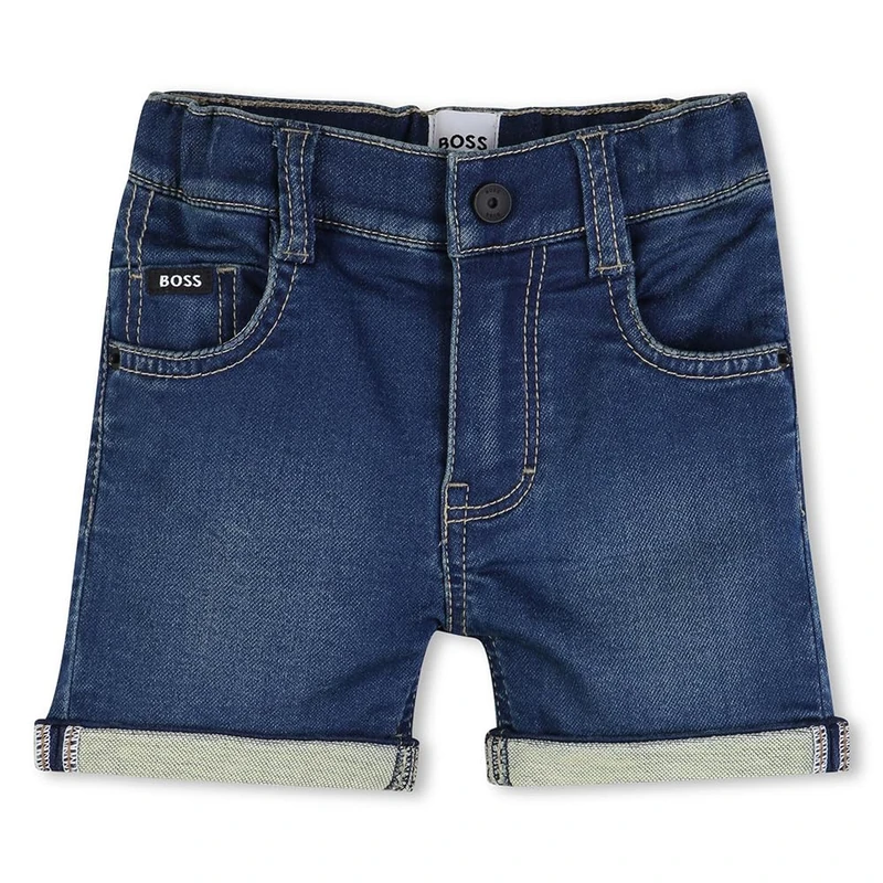 BOSS Denim Shorts Baby Boys, Blue, 3 Years