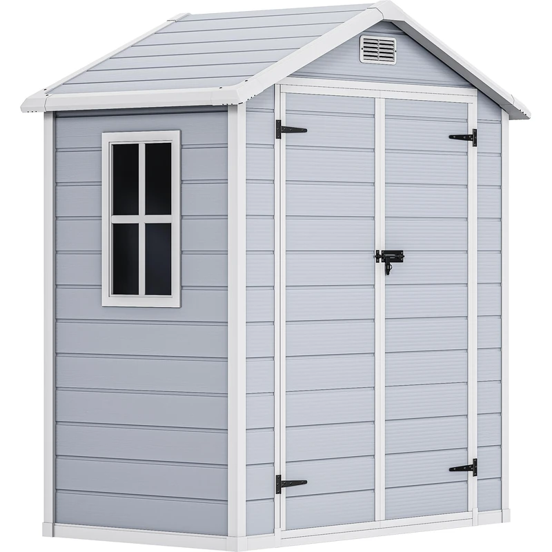 YITAHOME 6.2 x 3.4 FT Outdoor Storage Shed with Window