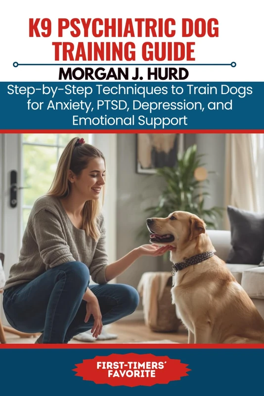 K9 PSYCHIATRIC DOG TRAINING GUIDE: Step-by-Step Techniques to Train Dogs for Anxiety, PTSD, Depression, and Emotional Support: 19 (The PetWise Companion Series)
