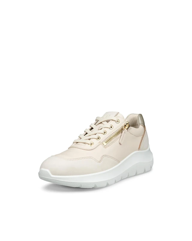 ECCO Women's Valerie Side-Zip Trainers - Leather Shoes