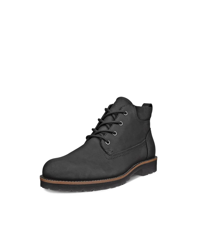 ECCO Mens Charlestown Chukka Waterproof Membrane Chukka Boots, black, 8 UK