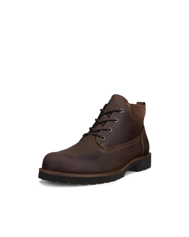 ECCO Mens Charlestown Chukka Waterproof Membrane Chukka Boots, Cocoa Brown, 9 UK
