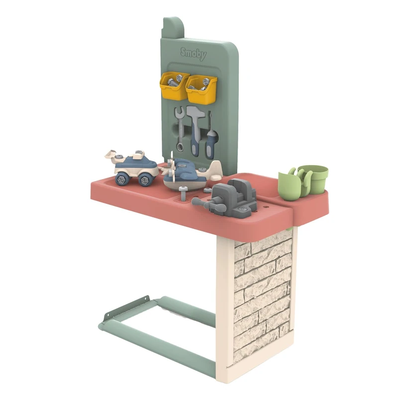 Smoby Garden Workshop - Outdoor Play Workbench Set