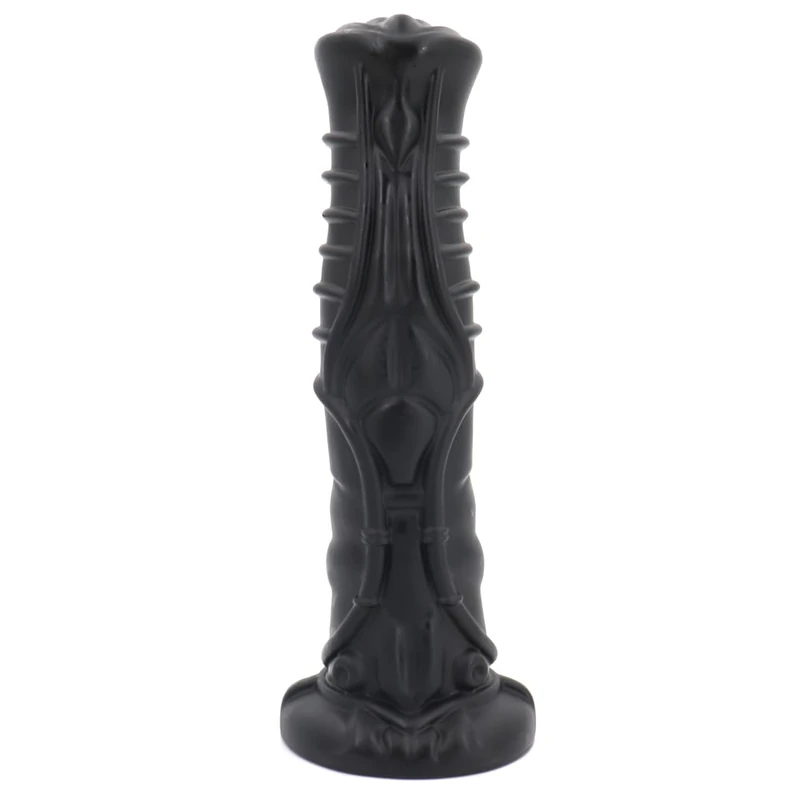 BeHorny Large Thick 10.2" Dildo Sex Toy, Liquid Silicone Fantasy Dildo with Suction Cup