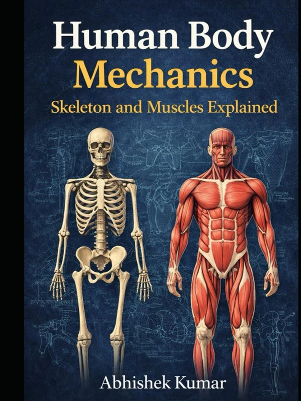 Human Body Mechanics FOR MBBS: Skeleton and Muscles Explained: A Clear, Visual Guide to Human Anatomy, Movement, and Structure