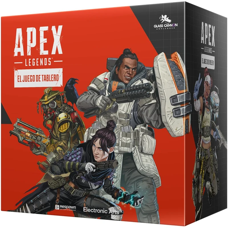 Glass Cannon Apex Legends: The Board Game, Board Game, Ages 14, From 2 to 6 Players, 60-90 Minutes per Game, Spanish - Image 1