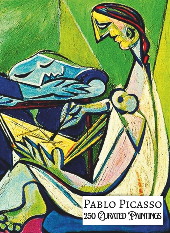 PABLO PICASSO 250 Curated Paintings; Art Appreciation Book/ Coffee Table Book; Softcover/Paperback; Large A4 Size: 250 Selected Paintings, Enhanced ... and Premium Inks (My Private Art Gallery)