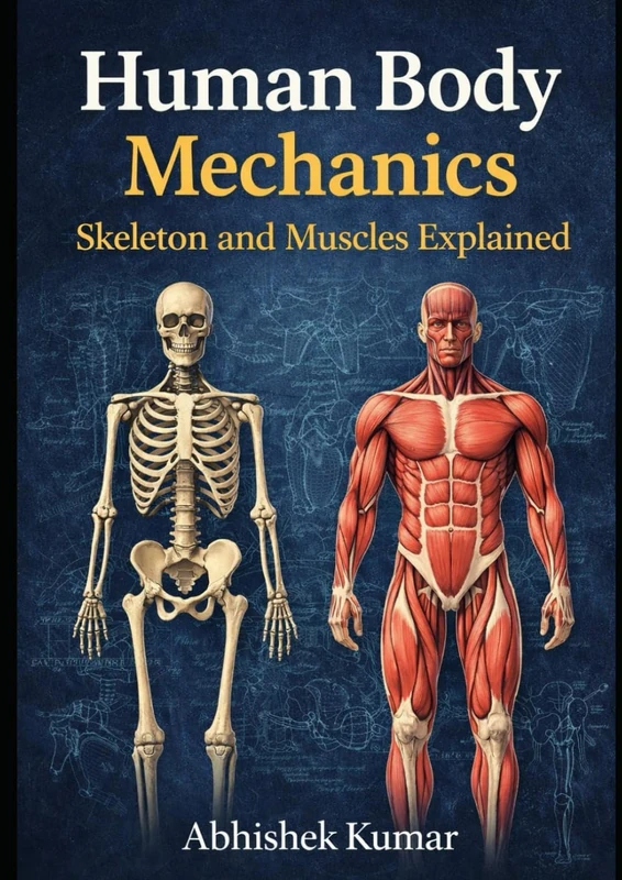 Human Body Mechanics FOR MBBS: Skeleton and Muscles Explained: A Clear, Visual Guide to Human Anatomy, Movement, and Structure