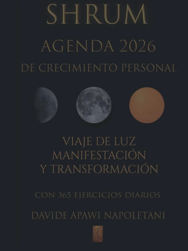 SHRUM Agenda 2026 de Crecimiento Personal: Viaje de luz: manifestación y transformación (con 365 ejercicios diarios) (PERCORSI SHRUM) - Image 1
