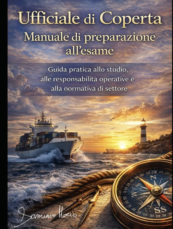 Ufficiale di Coperta Manuale di preparazione all'esame (CoC): Guida pratica allo studio, alle responsabilità operative e alla normativa di settore - Image 1