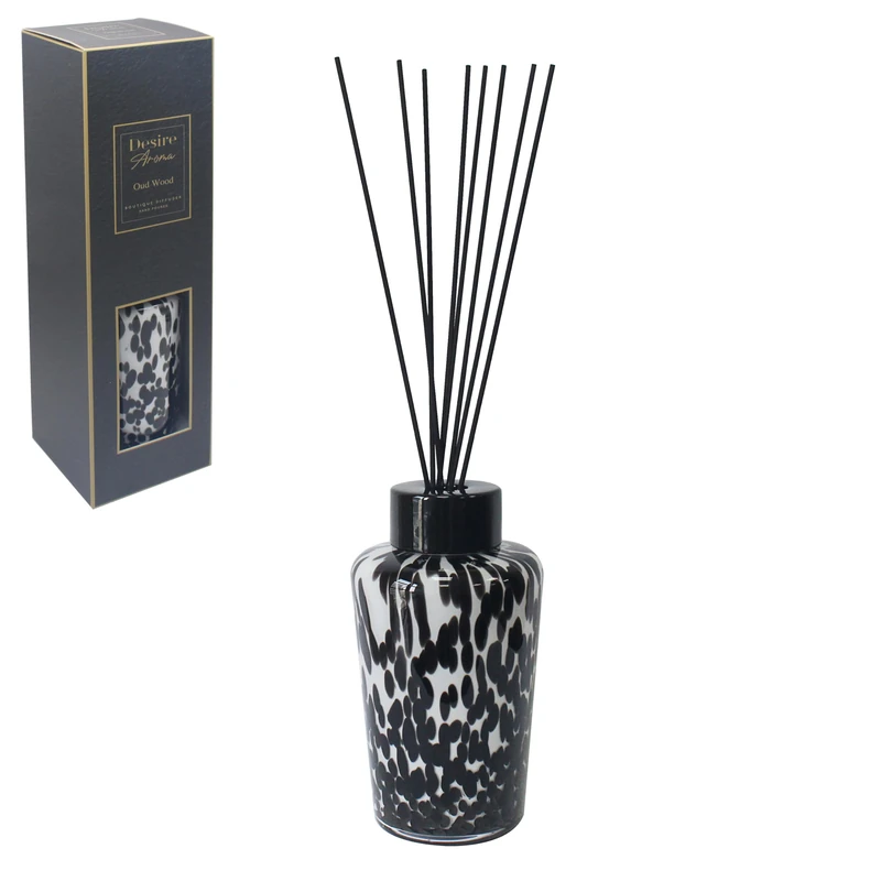 Lesser & Pavey Desire Aroma 2000ml Oudwood Diffusers For Home Fragrance & Air Freshener | Aromatherapy Reed Diffuser For Stress Relief | Lovely Room Accessories Gifts For Women And Men