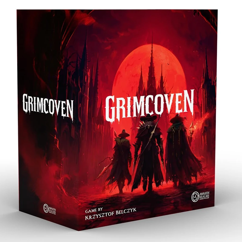 Awaken Realms | Grimcoven Standard Edition (Core Box + Stretch Goal) | Cooperative Game | Ages 14+ | 1-4 Players | 180 Minutes Playing Time