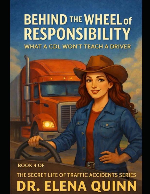 Book 4. Behind the Wheel of Responsibility: What a CDL Won’t Teach a Driver: Stories from the Cab (The Secret Life of Traffic Accidents Fiction ... Causes Every Driver and Trucker Must Know)