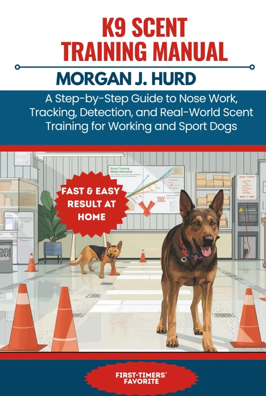 K9 SCENT TRAINING MANUAL: A Step-by-Step Guide to Nose Work, Tracking, Detection, and Real-World Scent Training for Working and Sport Dogs (The PetWise Companion Series)