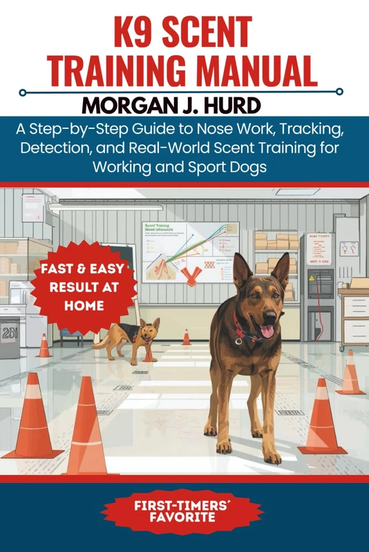 K9 SCENT TRAINING MANUAL: A Step-by-Step Guide to Nose Work, Tracking, Detection, and Real-World Scent Training for Working and Sport Dogs: 22 (The PetWise Companion Series)