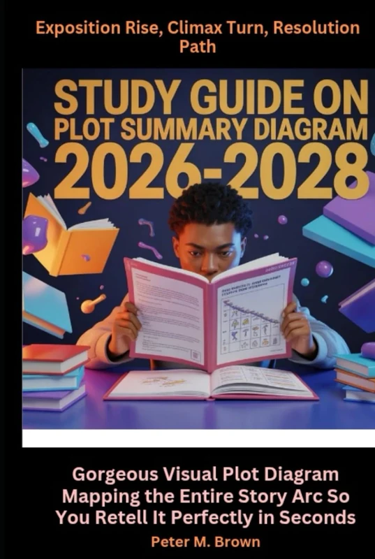 Study Guide on Plot Summary Diagram 2026-2028 Exposition Rise, Climax Turn, Resolution Path: Gorgeous Visual Plot Diagram Mapping the Entire Story Arc So You Retell It Perfectly in Seconds