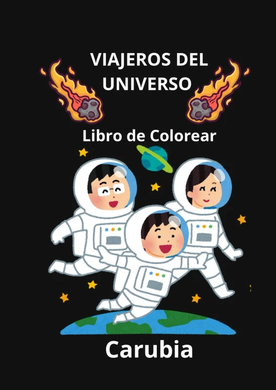 VIAJEROS DEL UNIVERSO: Libro de colorear