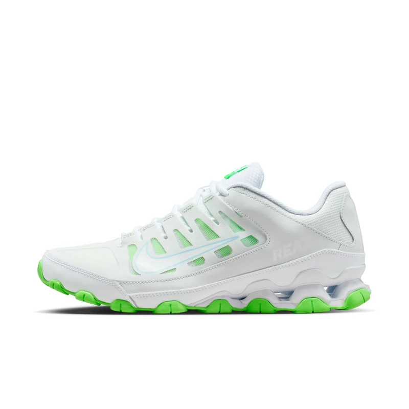 Nike - Reax 8 TR - 616272 108 - Men's Sports Shoes, Off White White Green Strike, 10.5 UK