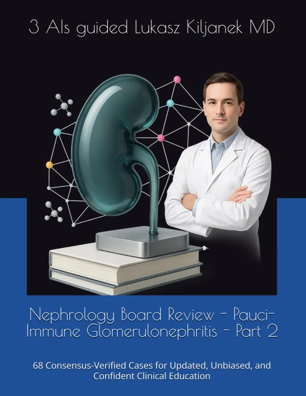 Nephrology Board Review - Pauci-Immune Glomerulonephritis - Part 2: 68 Consensus-Verified Cases for Updated, Unbiased, and Confident Clinical Education