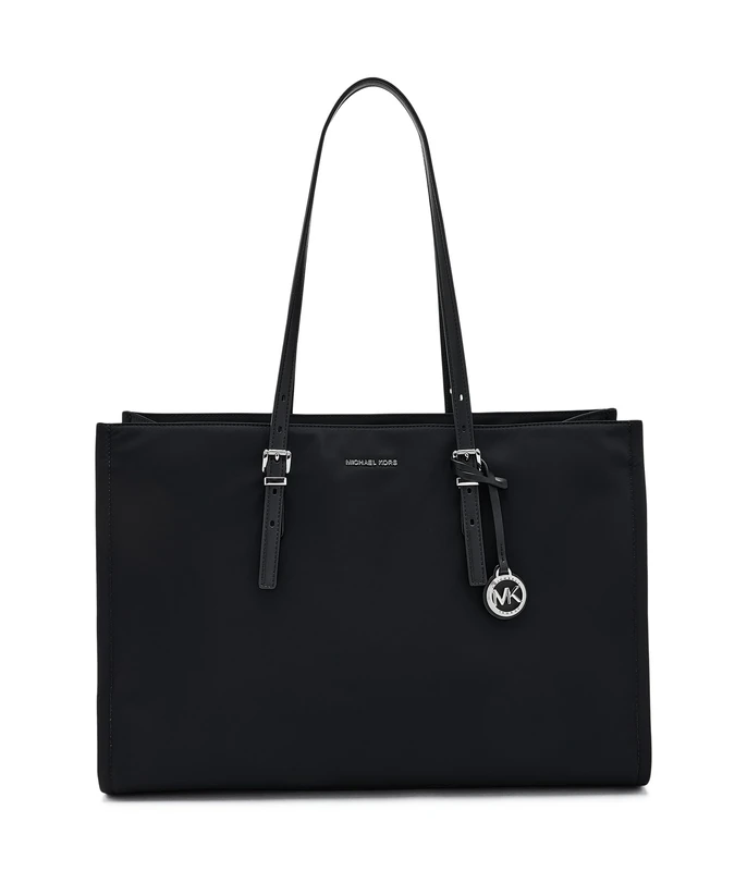 Michael Kors ZADIE Extra-large leather travel tote bag with embossed logo