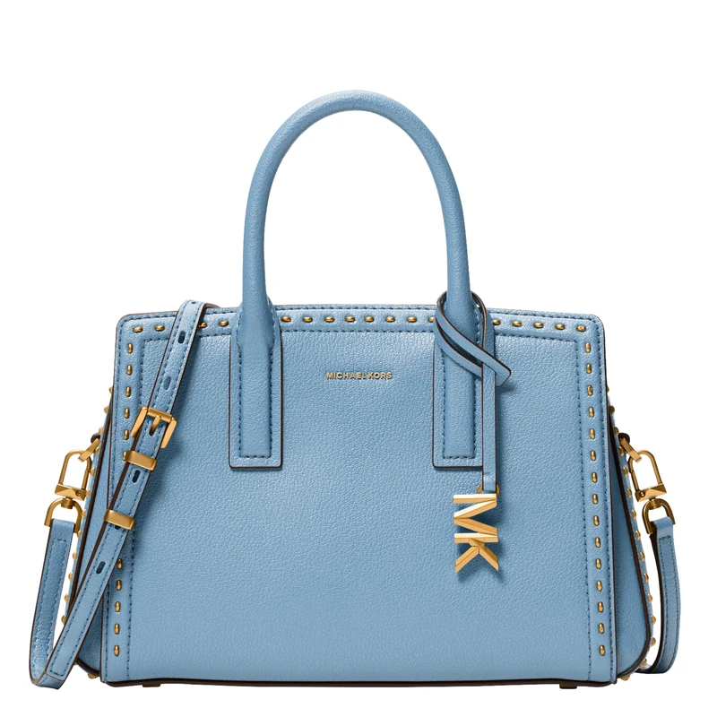Michael Kors Laila Small Studded Leather Handbag