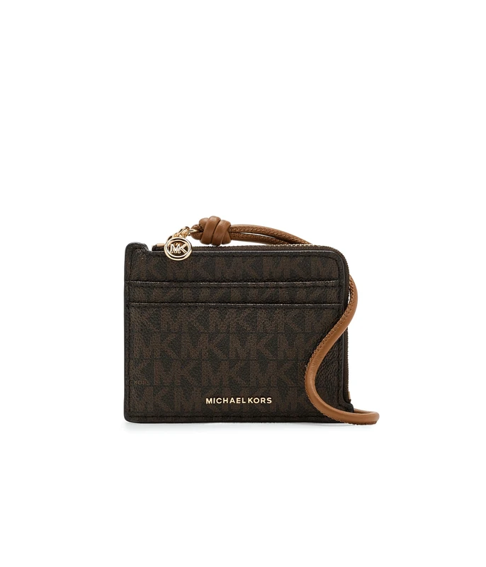 Michael Kors Jet Set Small Hammered Leather Wristlet