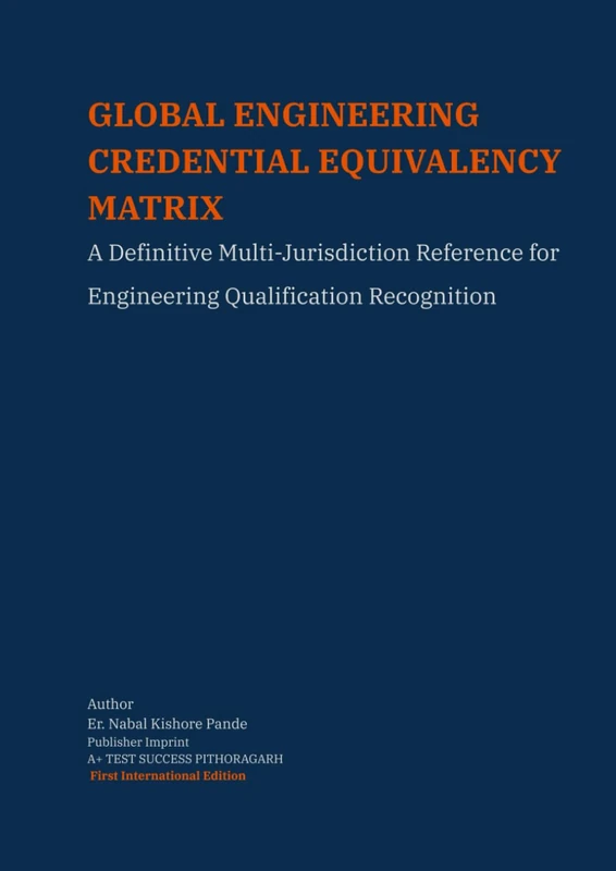GLOBAL ENGINEERING CREDENTIAL EQUIVALENCY MATRIX: A Definitive Multi-Jurisdiction Reference for Engineering Qualification Recognition