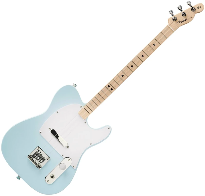 Fender x Loog Telecaster 3-String Kids Electric Guitar, Sonic Blue