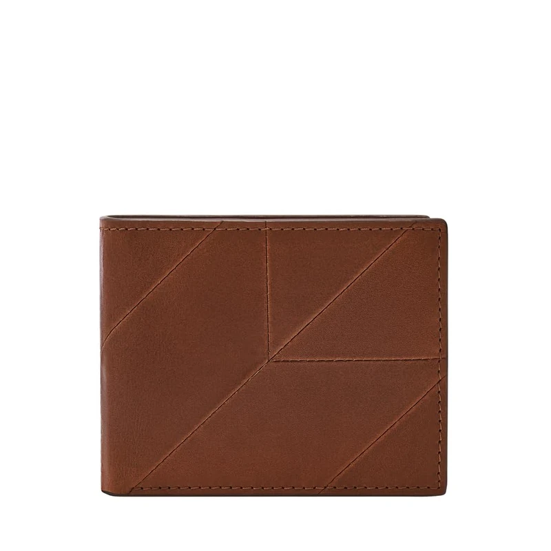 Fossil Derrick Men's Brown Leather Wallet, ML4743194