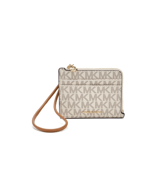 Michael Kors Jet Set Small Hammered Leather Wristlet