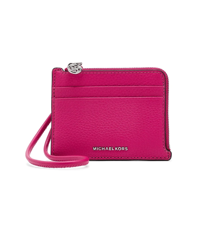 Michael Kors Jet Set Small Hammered Leather Wristlet