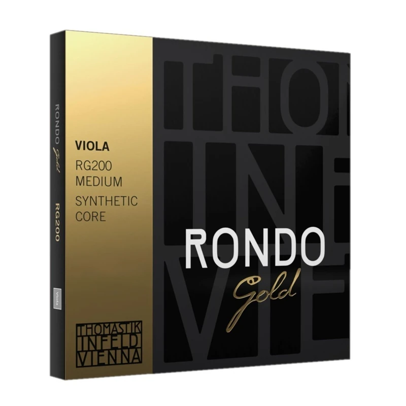 Thomastik-Infeld Viola Strings Rondo Gold - Set Medium - Consisting of A, D, G, C String - RG200