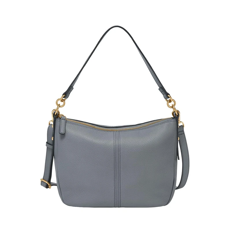 Fossil Jolie Women's Blue Leather Bag, ZB7716450